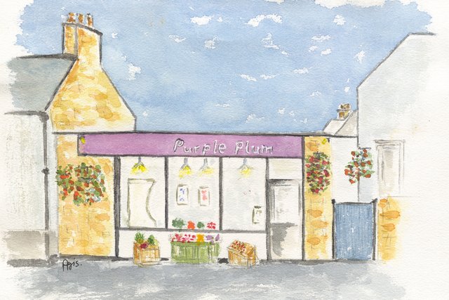Lauder Purple Plum on Lauder West High Street